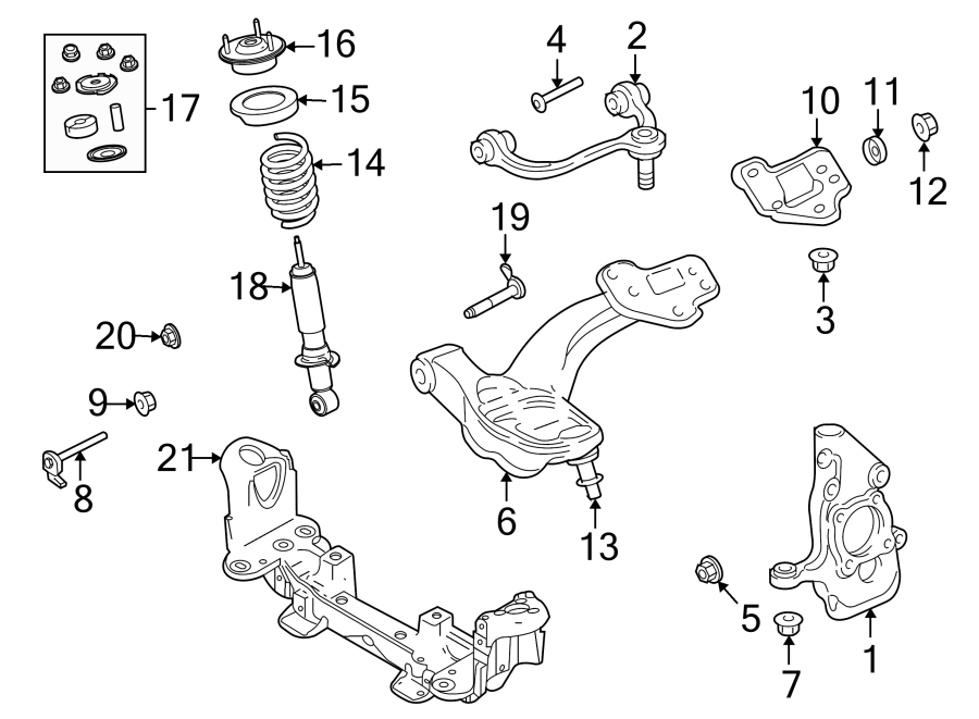 Lincoln Town Car Front Suspension Diagram