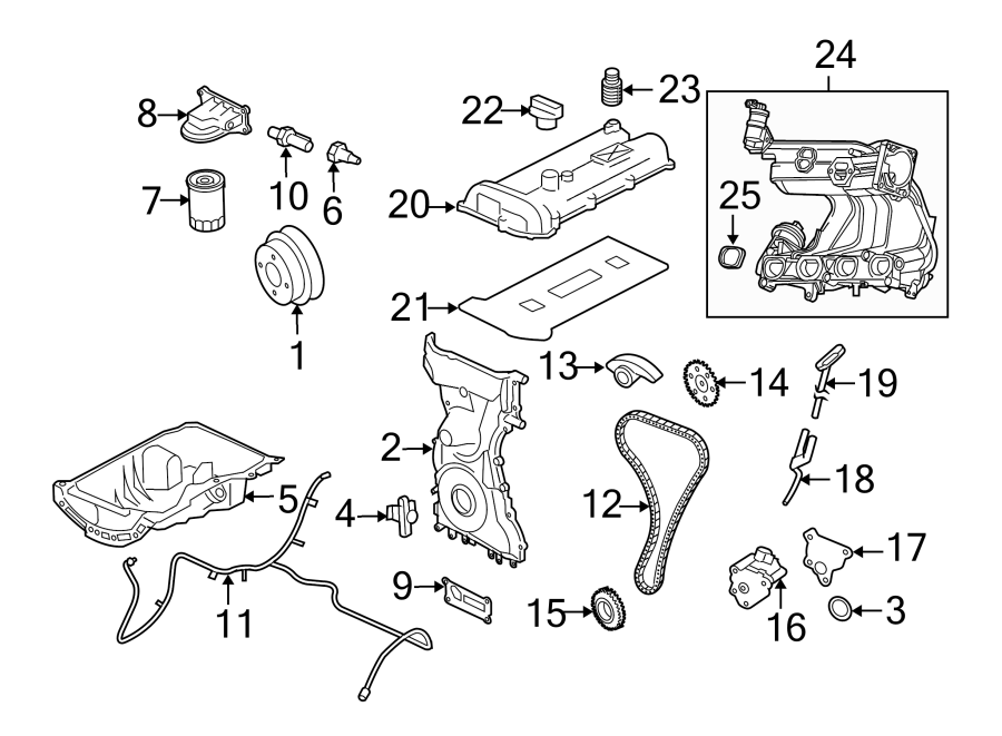 L Ford Engine Intake Diagram