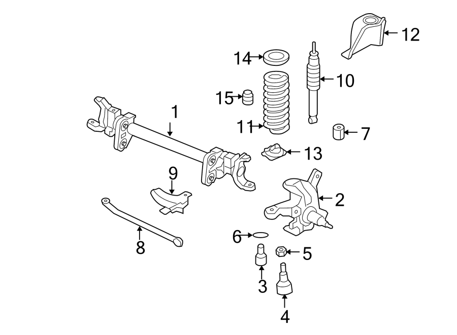 1995 Ford F-150 Camber. Adjuster - 5C3Z3B440N | Felix Sabates Ford